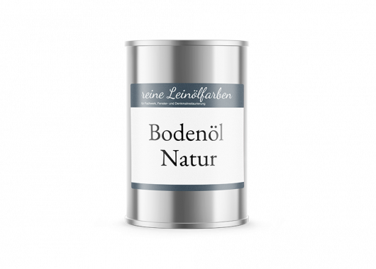 reine Leinölfarbenn Bodenöl