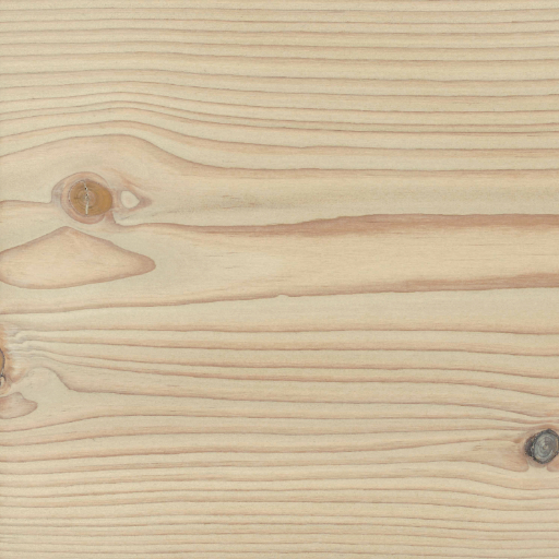 Sample of a Douglas board with »Select« grade type, sanded, leached »White« and soaped »Nature«