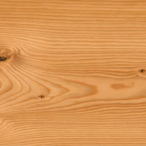 Sample of a Douglas board with »Select« grade type, treated with linseed oil in hue »Nature«